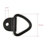 1/4" Steel D Ring Tie Down for Truck Campers