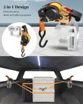 Retractable Ratchet Straps for Truck Camper Shells