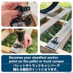 Heavy Duty Motorcycle Tie Down Anchor Hook 20 Pack