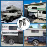 Heavy Duty Truck Camper Tie Downs - 4 Pack