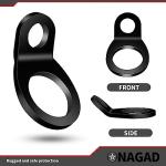 Stainless Steel Tie Down Strap Rings (Pack of 10)