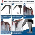 Heavy Duty Truck Camper Tie Downs - 4 Pack