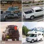 12 Pack Metal Tie Down Anchor Rings for Camping