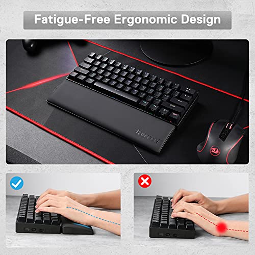 Redragon P035 Meteor S Ergonomic Wrist Rest Pad