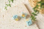 EPOMAKER Sea Salt Silent Linear Keyboard Switches, LED-Compatible