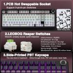 AULA F99 Pro Wireless Mechanical Keyboard with RGB