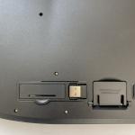 Insignia Full-Size Wireless Ergonomic Keyboard Black