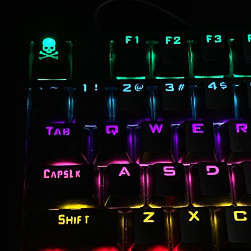 Skull Backlit Keycaps for Cherry MX Keyboards