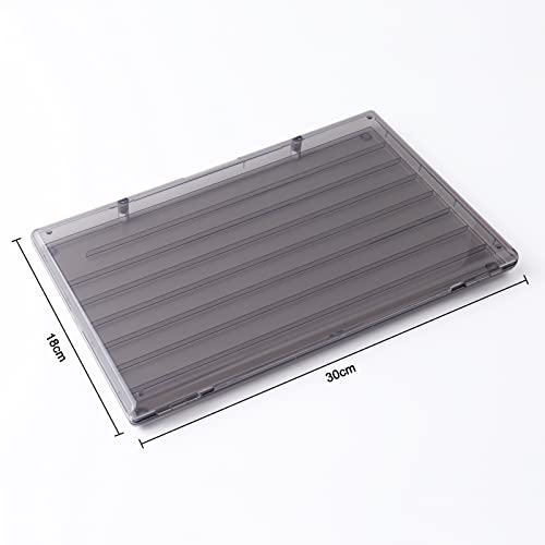 Hyekit Dustproof Keycap Storage Box – Black Transparent