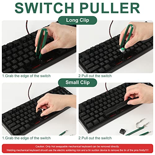 5-Piece Keyboard Cleaning Tool Kit for Mechanical Keyboards