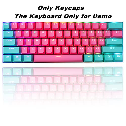 Guffercty Miami 61 Keycap Set for Mechanical Keyboards