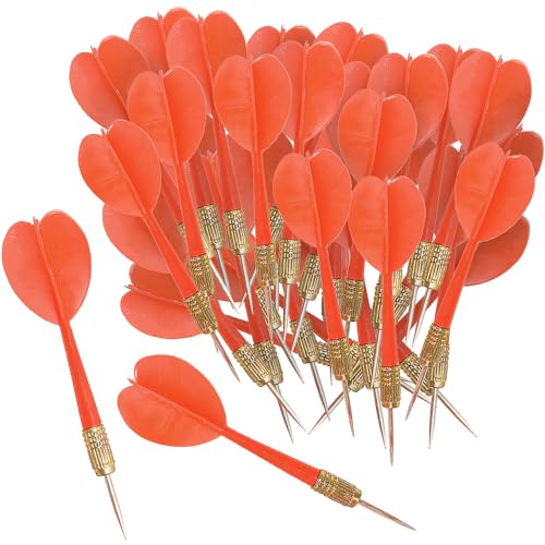 12 Red Plastic Carnival Game Balloon Darts