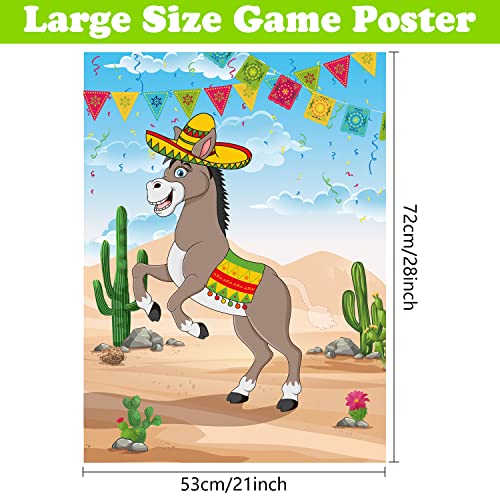 Donkey Party Game - Pin The Tail Fun