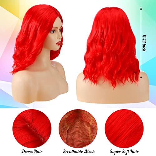 Neon Wigs and Sunglass Set for Bachelorette Party