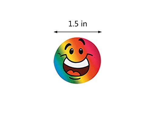 500 Kids Party Supplies Stickers in 5 Rolls