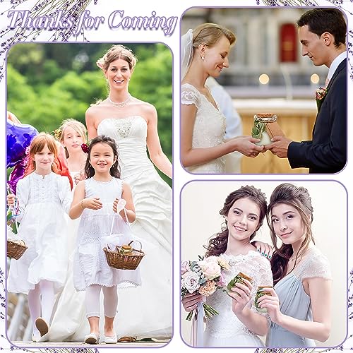 50 Sets Wedding Candle Jars with Green Leaves