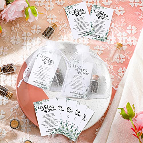 100 Clear Glass Bottles with Corks for Weddings