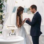 Vintage Large Wedding Card Box for Reception