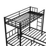 Metal Triple Bunk Bed Twin XL and Twin