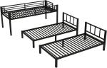 Metal Triple Bunk Bed for Three Kids