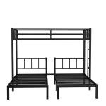 Metal Triple Bunk Bed Twin XL and Twin