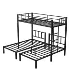 Metal Triple Bunk Bed Twin XL and Twin