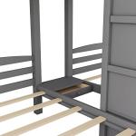 Harper & Bright Triple Bunk Bed with Storage