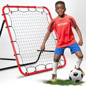Adjustable Angle Soccer Rebounder Net - Portable