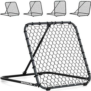 QuickPlay PRO Adjustable Angle Soccer Rebounder Net