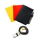 Blulu Sports Referee Card Set with Whistles