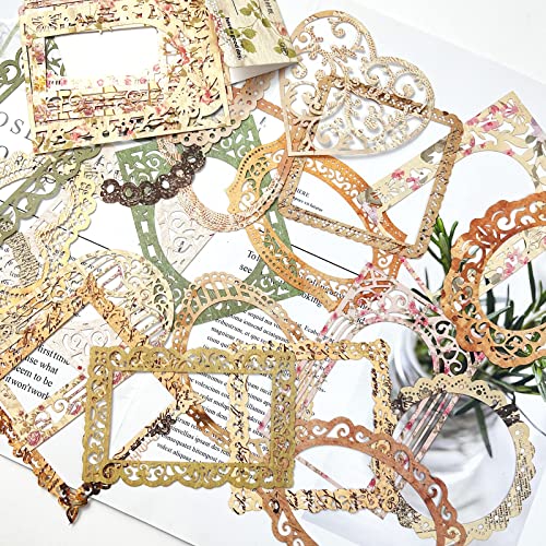 60 PCS Gable Boxes for Creative Scrapbooking Decor