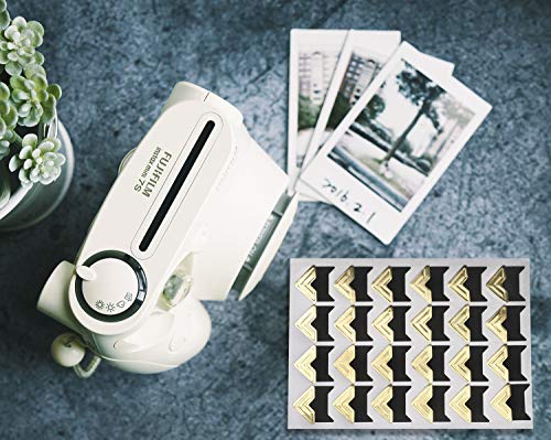 Penta Angel 12 Sheet Color Photo Corner Stickers