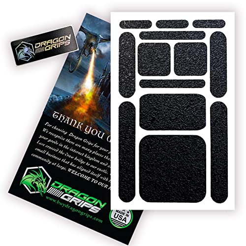 Dragon Grips Multi-Purpose Grip Tape Stickers for Devices