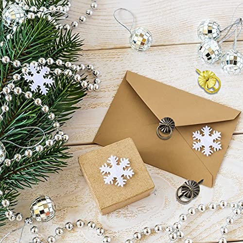 40Pcs Metal Brad Fasteners for DIY Crafts & Decoration