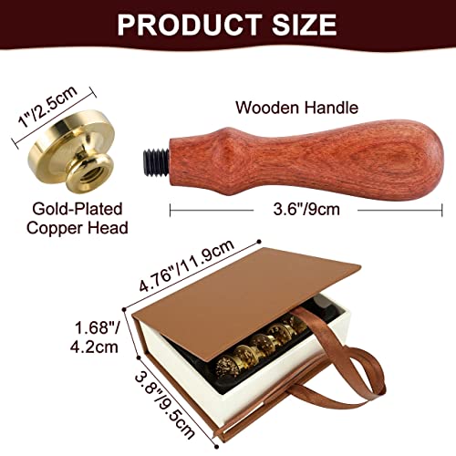 Blessing Wax Seal Stamp Kit, 6 Pieces