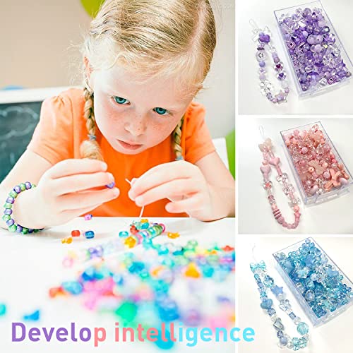 Assorted Acrylic Beads for Jewelry Making