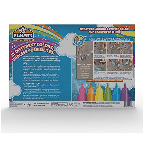 Elmer's Swirl Glam Glitter Glue - 31 Pack