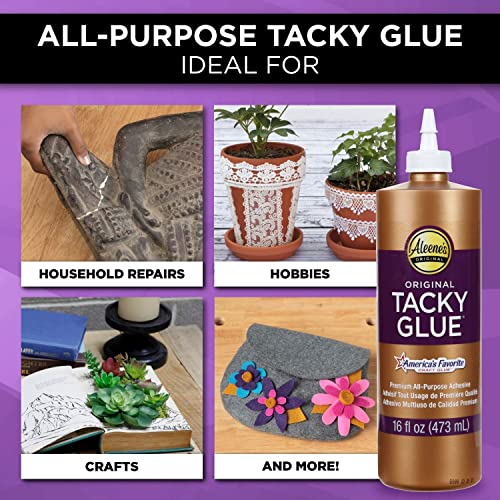 Aleene's Tacky Glue, 16 fl oz - 3 Pack