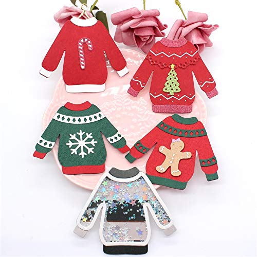Cute Ugly Sweater Metal Cutting Dies for Scrapbooking