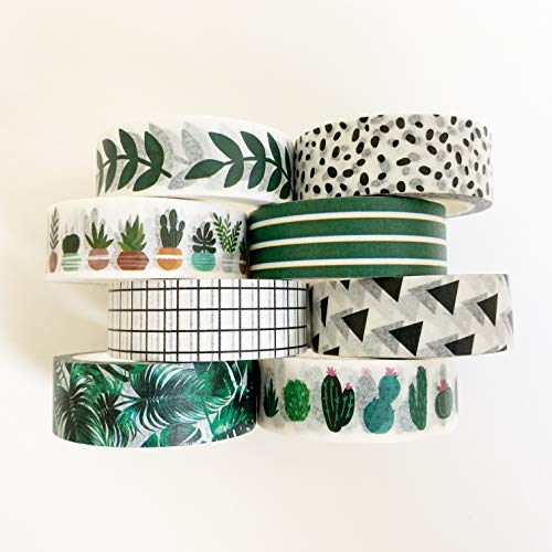 Colorful Washi Tape Set for Scrapbooking & DIY Crafts