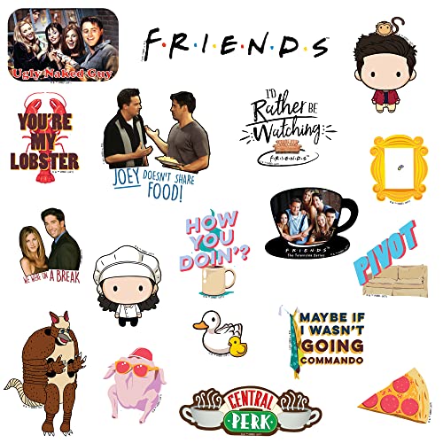 100 Friends Vinyl Stickers - Scrapbooking, Laptop, Skateboard