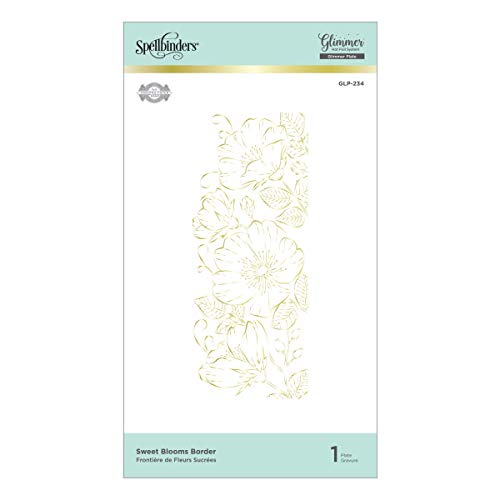 Becca Feeken Glimmer Hot Foil Plate Set - Sweet Blooms Border