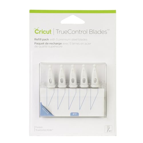 Pack of 5 Cricut TrueControl Knife Replacement Blades