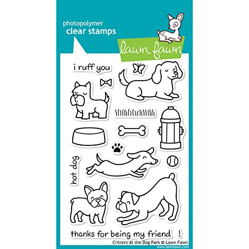 Lawn Fawn Critters at Dog Park Stamp