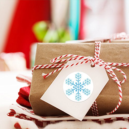 450 Snowflake Stickers - Christmas/Winter Decor/Craft Supplies
