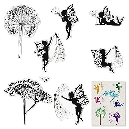Flower Elves Clear Stamps for DIY Scrapbooking