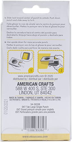 Large Tab Punch - EK Success