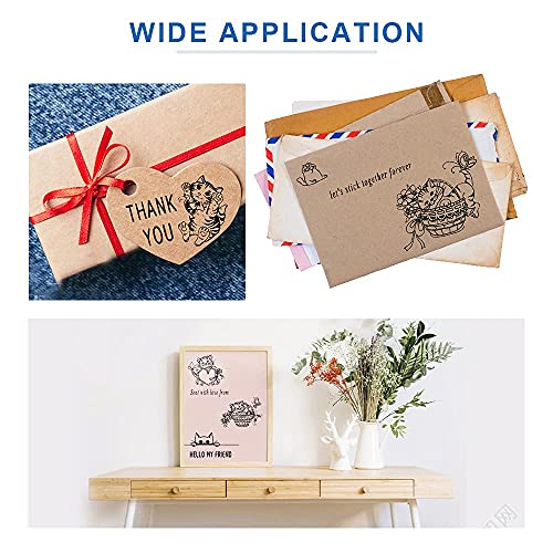 Clear stamps for DIY scrapbooking & photo album