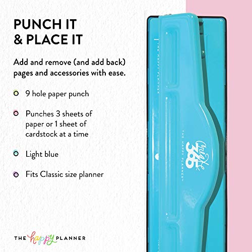 Disc-Bound Punch for Happy Planner - Classic Size