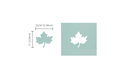 1" Maple Leaf Lever Craft Punch - Autumn/Halloween Scrapbooking